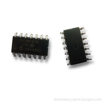 Telecom IC, PIC16F676-I/SL, 8-bit Micro-controllers MCU 1.75KB 64 RAM 12 I/O Ind Temp SOIC14